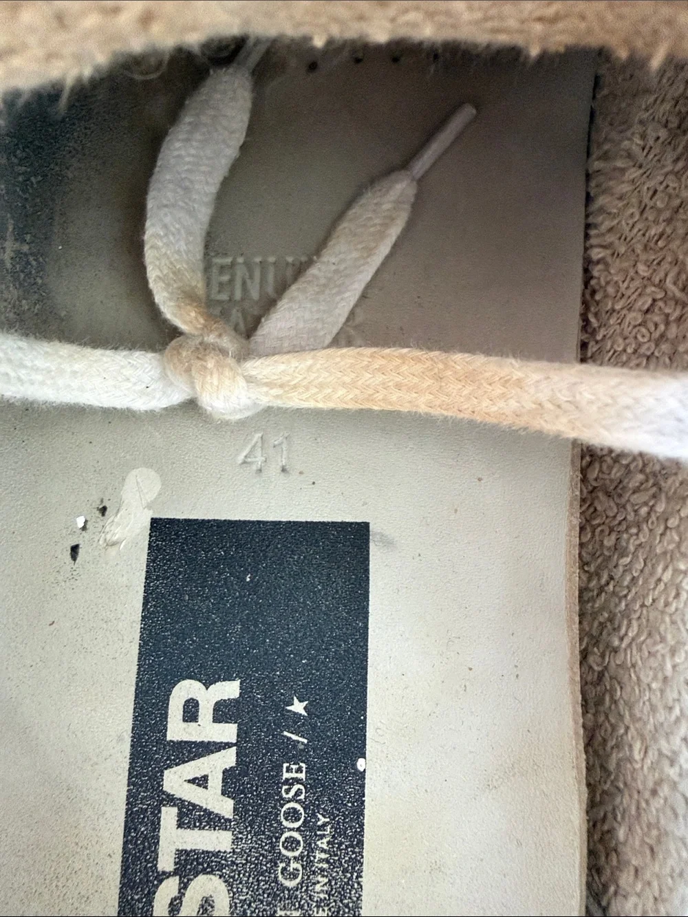 Golden Goose Style White Leather Star Sneakers